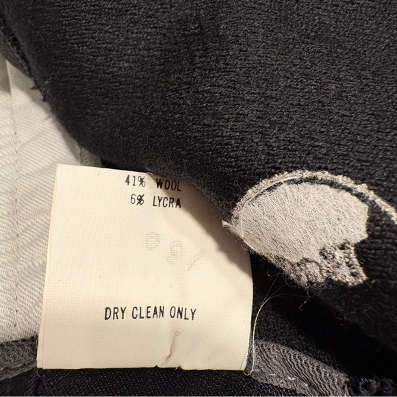 Bogner Wool Blend Black Jacquard Stirrup Ski Pant Size 14 - Picture 9 of 9